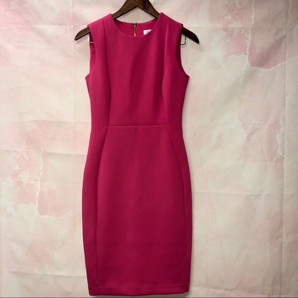 Calvin Klein Dresses & Skirts - Calvin Klein Pink Bodycon Midi Dress